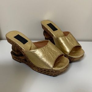 80’s Gold Wedges